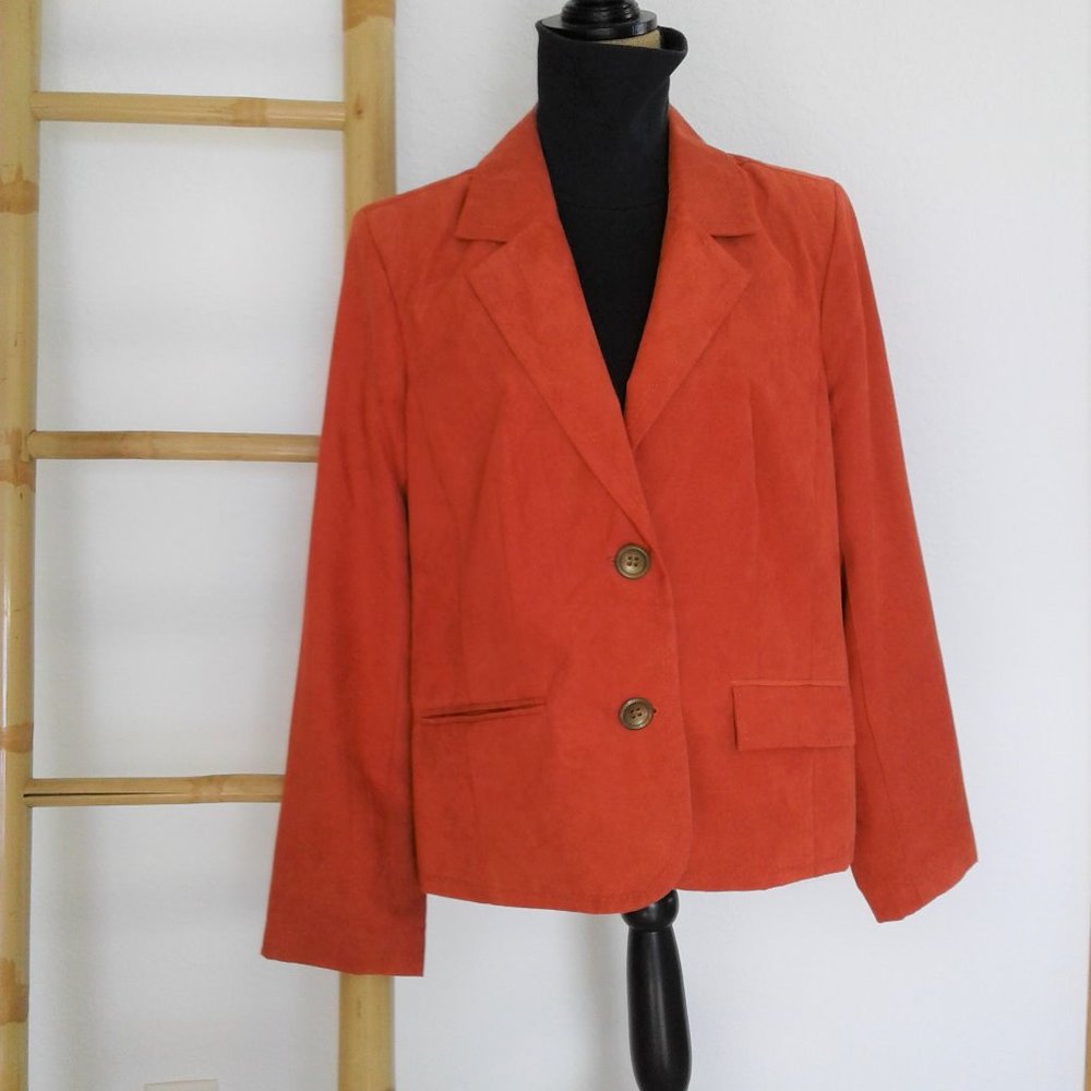 Studio Works  Sz 18   rust jacket